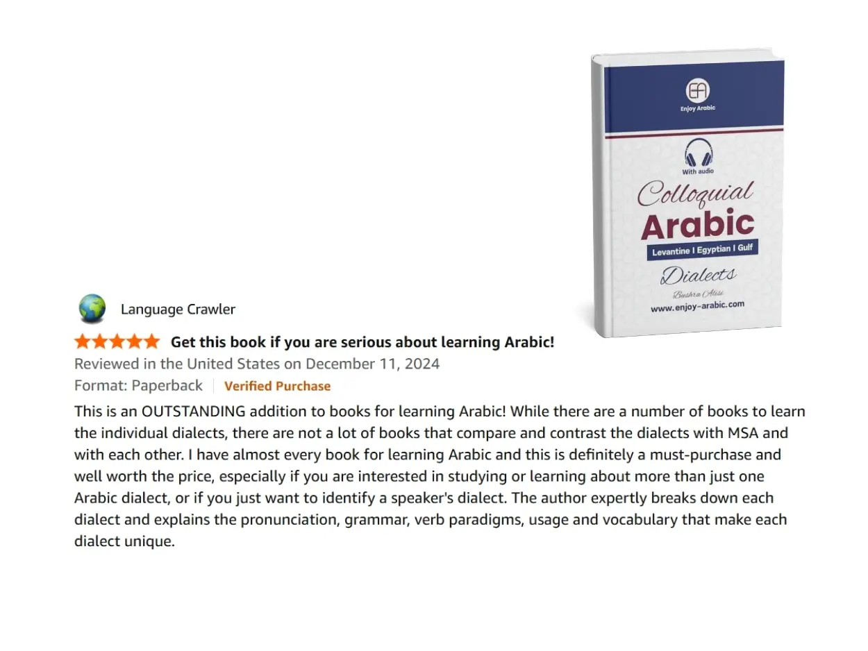 Reviews, Enjoy Arabic