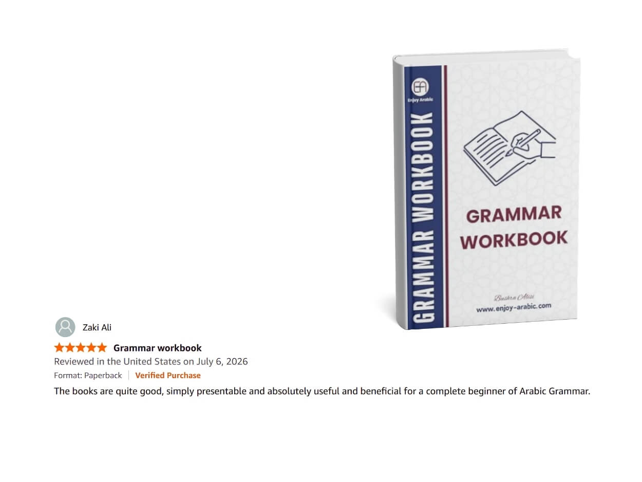 Arabic Grammar Workbook Review, Enjoy Arabic