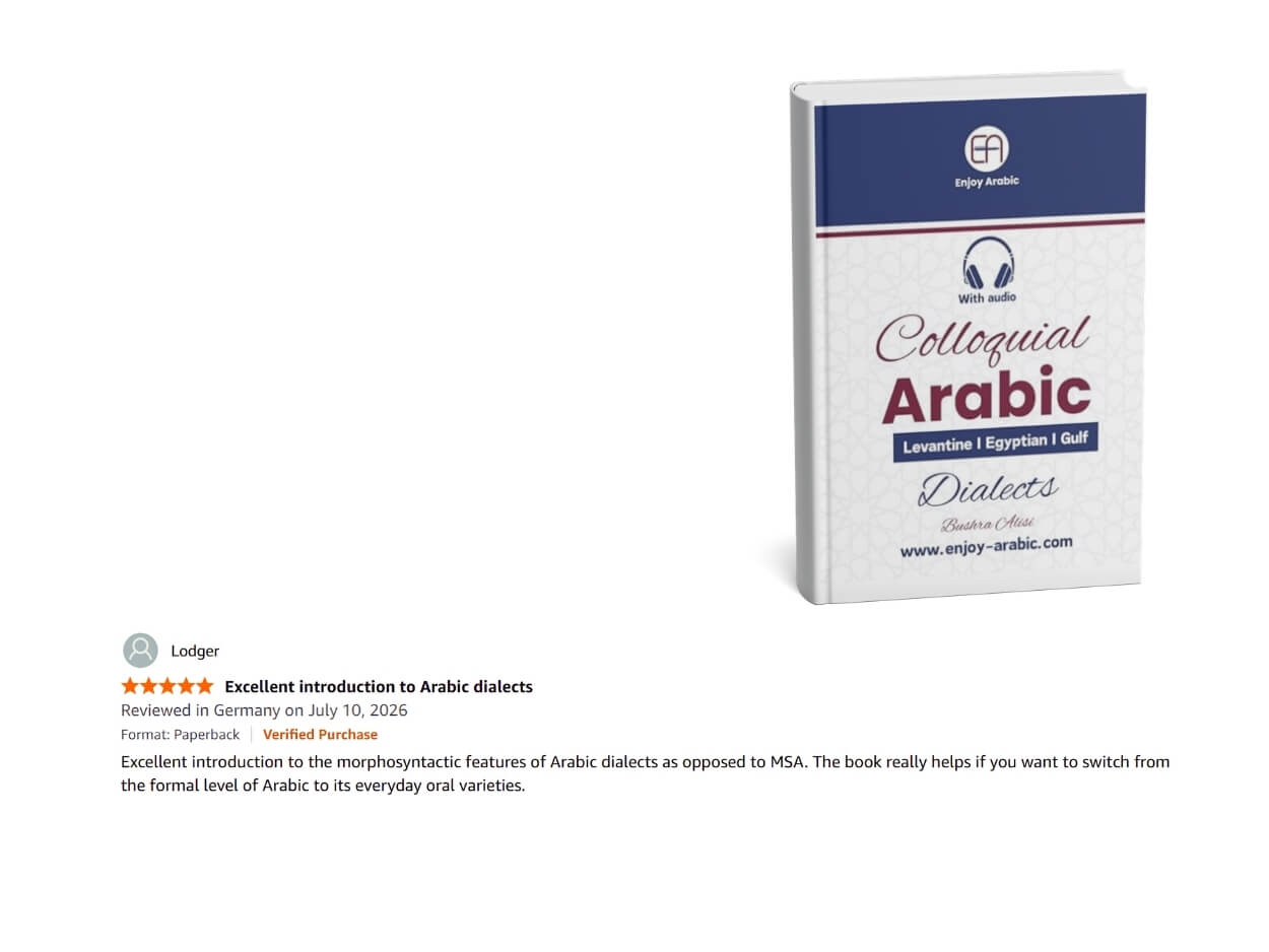 Colloquial Arabic Review, Enjoy Arabic